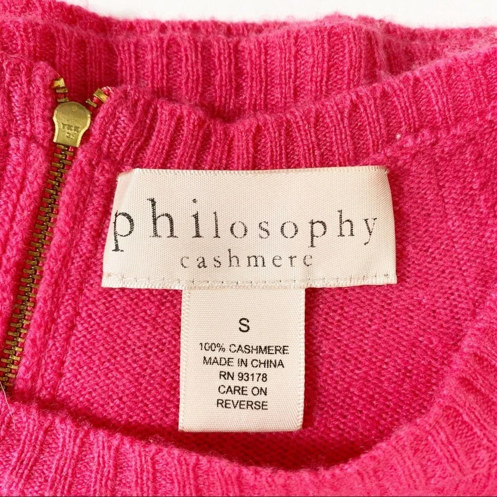 philosophy cashmere